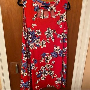 Apt 9 Keyhole Floral Dress - XXL